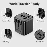 Adaptateur de prise de voyage universel IP44 10A multi-pays avec prise européenne pour utilisation à l'étranger