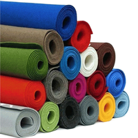 Tissus non tissés poinçonnés à l'aiguille 100% polyester Super solides et durables