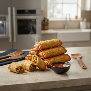 Rollitos Primavera Grandes, Crujientes, Dulces y Sabrosos, Congelados, <span class=keywords><strong>Jumbo</strong></span>, para Restaurantes, Servicios de Catering y Venta al por Mayor - Product Image 3