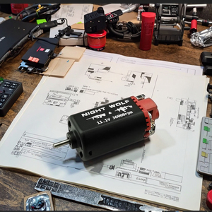 Moteur AEG haute vitesse et couple élevé de type torsion élevée FW460&S480 37000 tr/min, axe long pour M4 DAS GDR15 PTW JIN MING - Product Image 5