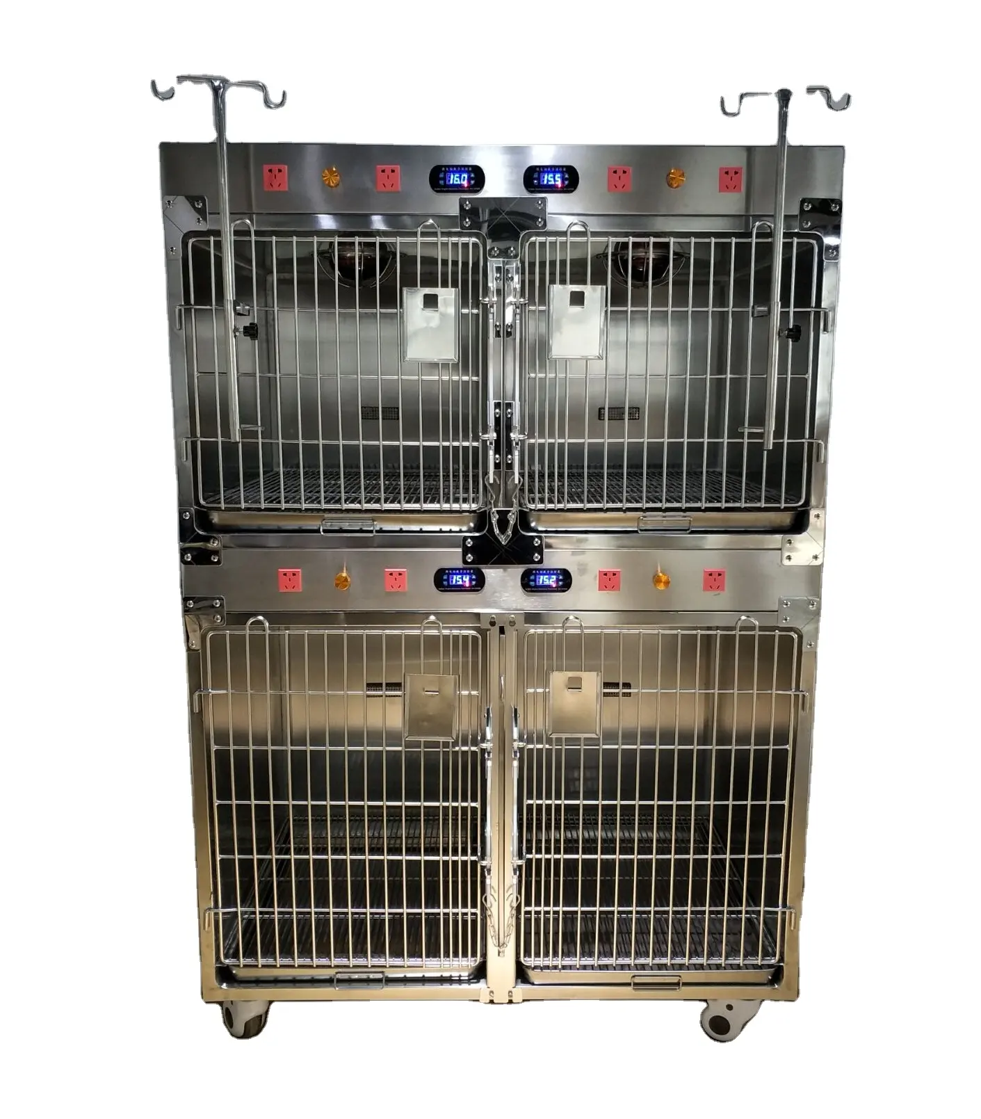 MT clinica per animali domestici veterinaria fabbrica di animali domestici fornitura operazione 304 gabbia per cani in acciaio