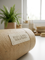 Etiqueta Adhesiva Original de Plata Metálica, Resistente al Agua, a los Rayos UV y a los Arañazos, Ecológica, con Garantía