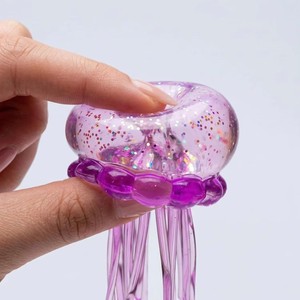 Juguetes de medusas Nee Doh para apretar, con bolas de azúcar de malta que son súper sólidas, ultra blandas y moldeables de subida lenta. - Product Image 6