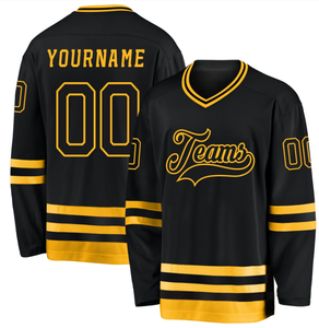 Özel tam boya süblimasyon ekibi uygulama erkekler çabuk kuru geri dönüşümlü buz hokeyi Jersey - Product Image 4