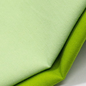 Tissu sergé imprimé 100 % coton peigné 40S, respirant, délavé, couleur kaki, en stock - Product Image 2