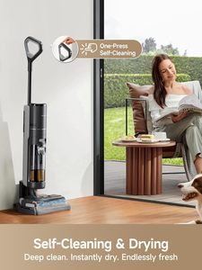 Smart Dreame H12 Wet <b>Dry</b> Vacuum <b>Mop</b> 17000Pa Dual Fresh Water Cleaning One-Touch Button Floor Self-Cleaning Top-Selling Dreame Va - Product Image 4