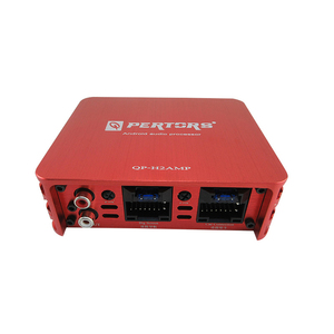 Q-PERTORS <span class=keywords><strong>QP</strong></span>-H2AMP, Amplificador de Sistema de Audio para Android, 4 Canales, Audio para Automóvil, Color Rojo y Negro - Product Image 3