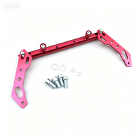 Support de fixation multifonctionnel en aluminium CNC pour guidon de moto avec miroir et kit complet de quincaillerie pour scooter