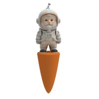 Jardinières Olla en terre cuite personnalisées, décor de jardin, forme d'astronaute, avec couvercle, auto-arrosantes, à picots, en céramique semi-émaillée, pour serre