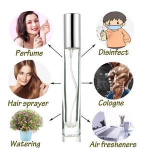 Luxury Cylinder Glass Perfume <b>Bottles</b> with <b>Box</b> 2ml 3ml 5ml 10ml Free Sample Custom Logo - Product Image 3