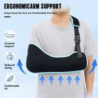 Inmovilizador de Hombro Ortopédico, Soporte para Brazo, para Fracturas, Esguinces y Posoperatorio, Correa Ajustable y Tela Suave