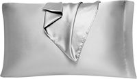 Taie d'oreiller en soie de polyester de soie de mûrier solide de refroidissement taie d'oreiller en satin pour la maison de bonne qualité