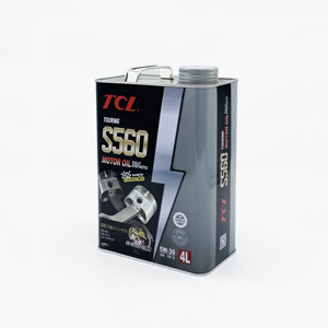 Latta rettangolare da 1 gallone per <span class=keywords><strong>olio</strong></span> <span class=keywords><strong>auto</strong></span> 4L <span class=keywords><strong>olio</strong></span> motore con manico in metallo e tappo a vite imballaggio conveniente - Product Image 2