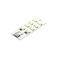 Panneau d'éclairage LED 5730 SMD 5V 430mA~470mA blanc, micro USB, lampe de nuit d'urgence mobile USB