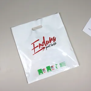 Wholesale Plastic Shopping Bags Biodegradable Tear Resistant Compostable Shopping Bag For Shops goods