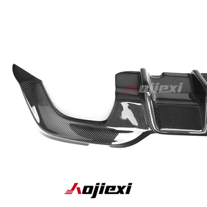 Diffusore Posteriore in Vera Fibra di Carbonio per BMW Serie 3 G20 <span class=keywords><strong>G21</strong></span> Pre Lci 2019-2022 M Sport, Splitter Paraurti Posteriore - Product Image 5