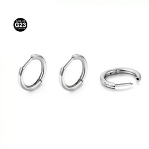 Pendientes <span class=keywords><strong>de</strong></span> pin rectos <span class=keywords><strong>de</strong></span> titanio F136 <span class=keywords><strong>de</strong></span> gran venta, anillos <span class=keywords><strong>de</strong></span> nariz en forma <span class=keywords><strong>de</strong></span> D, joyería para piercing <span class=keywords><strong>de</strong></span> hélice - Product Image 1