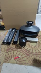 Cheminée suspendue au bio-éthanol Hôtel <span class=keywords><strong>Alcool</strong></span> Intérieur Salon Poêle suspendu noir mat Fixation murale Véritable Feu Ethanol Carburant - Product Image 6