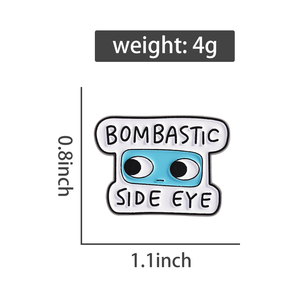 Spille con smalto a reazione roboante spille Creative con spille da cartone animato distintivo per gli amici gioielli per bambini all'ingrosso - Product Image 6