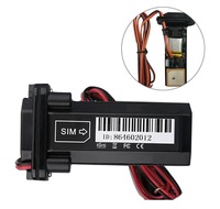 Traqueur de GPS de véhicule de moto GT02A Micro Gsm Tracker avec des systèmes de suivi de GPS TK110