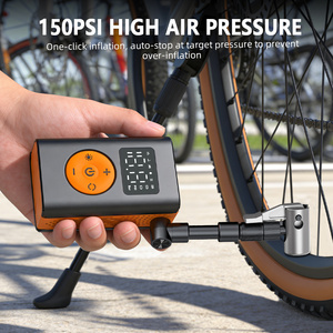 <span class=keywords><strong>Mini</strong></span> <span class=keywords><strong>pompe</strong></span> à air électrique sans fil, affichage numérique intelligent, moniteur de pression des pneus, gonfleur portable pour moto, <span class=keywords><strong>vélo</strong></span>, ballons - Product Image 6