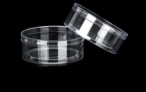 Scatola di immagazzinaggio di gioielli scatola di melma riciclabile PS trasparente quadrato/rettangolo di plastica caramelle e scatola di imballaggio alimentare - Product Image 3