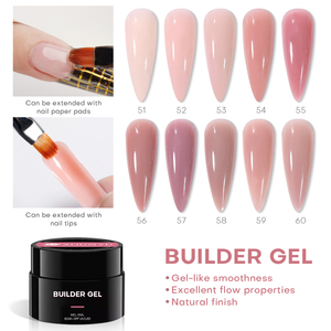 Esmaltes de Uñas en Gel Profesionales para <span class=keywords><strong>Manicura</strong></span> Francesa, 120 Colores, Constructor de Uñas, UV, No Tóxico, Ecológico, Vegano, de Larga Duración, Juego de Extensiones - Product Image 1