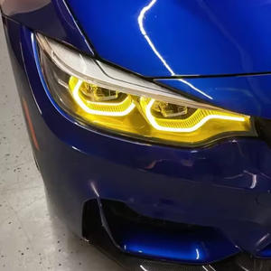 Módulo DRL de Doble Color SJC US STOCK para <span class=keywords><strong>BMW</strong></span> Serie <span class=keywords><strong>4</strong></span> M3 M4 F80 F82 F83 <span class=keywords><strong>LCI</strong></span> 2018-2020, Módulo de Faros Delanteros con Cambio de Color Amarillo/Blanco DRL - Product Image 4
