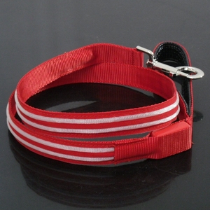 Nachtlampje Waterdichte Luxe Hondenriem Kleurrijke Dubbele Lijn Led Hond Nylon Leash - Product Image 6