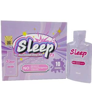 Suplemento Nutricional para o Sono Líquido <span class=keywords><strong>Oral</strong></span> 30ml * 10 Sachês/caixa, Extrato Vegetal - Product Image 1