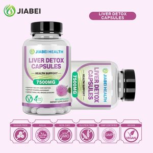 Jiabei男性と女性の大人のためのハーブヘルスケアカプセル解毒と修復脂肪肝 - Product Image 2