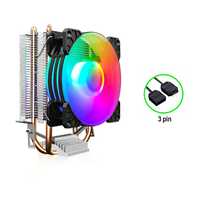 Refroidisseur de processeur 90 mm, TDP 80 W, ventilateur 90x90x25 mm, LGA1851 AM5 AM4, roulement hydraulique, dissipateur thermique de petit format pour PC de bureau