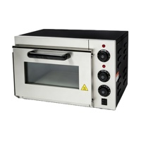 Nouveau four à pizza commercial de comptoir, électrique, en acier inoxydable, à un ou deux niveaux, four de cuisson professionnel pour boulangerie, pizzeria