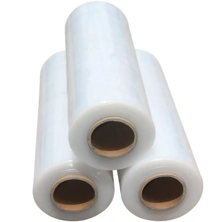 Transport Your Goods With Our Cargo Pack Roll Polyethylene Clear Plastic Lldpe Pallet Wrap Pe Stretch Film Shrink Wrapping Film