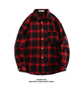 2024 Fall and <strong>Winter</strong> Classic Plaid <strong>Shirt</strong> Men's Flannel <strong>Shirt</strong> Long Sleeve Casual Menswear - Product Image 4