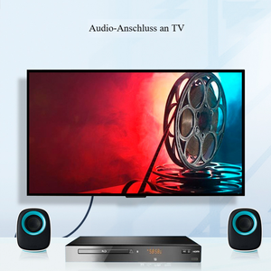 Alta calidad Faseroptische Audiokabel <span class=keywords><strong>SPDIF</strong></span>/Toslink Rund-auf-Quadratisch Chaqueta de PVC de diseño robusto Mehrgerate-kompatibel - Product Image 2