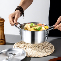 Ensemble de 7 ustensiles de cuisson antiadhésifs en aluminium pour camping, casseroles et marmites, prix usine, vente en gros, modèle 2026