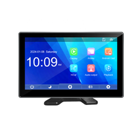 Système de sécurité pour camion 4CH AHD 1080P 360° avec assistance au recul, écran tactile Android portable 10,1 pouces, MP5, USB, CarPlay, DVR