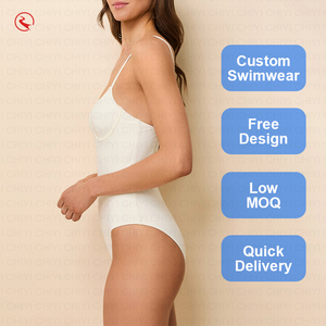 Traje de Baño de Una Pieza con Logotipo Personalizado, Diseño con Cuello Descubierto, Ajuste Ceñido, Secado Rápido, Spandex y Poliéster - Product Image 6
