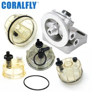 Coralfly – Prix usine – Filtre séparateur eau-carburant pour camion, type coupelle Bow L11110708 11110709 15108722 et base de filtre à huile 2339856 2998111 - Product Image 4