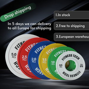 CooSport Fitness da 0.5 <span class=keywords><strong>kg</strong></span> a 5 <span class=keywords><strong>kg</strong></span> piccola piastra paraurti a buon mercato piccolo colore del paraurti in gomma - Product Image 5