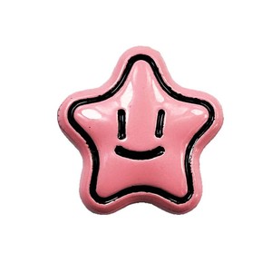Plastic <b>Star</b> Smiley Face Hair <b>Clip</b> Casual DIY Jewelry Accessory High Quality Yiwu Spring 2024 - Product Image 1