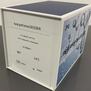 Kit ELISA para Hormona del Crecimiento Humano (<span class=keywords><strong>GH</strong></span>) para Uso en Investigación, para Cuantificar los Niveles de <span class=keywords><strong>GH</strong></span> en Muestras de Suero y Plasma - Product Image 1