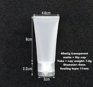Tùy chỉnh Kem dưỡng da tay Kem mở đã kết thúc mỹ phẩm ống sữa rửa mặt mềm ống mỹ phẩm bóp ống nhựa - Product Image 3