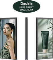 Pour Cosun Double face LED écran lumière pôle étanche nuit rue publicité affichage pour les magasins de détail IP65 évalué extérieur