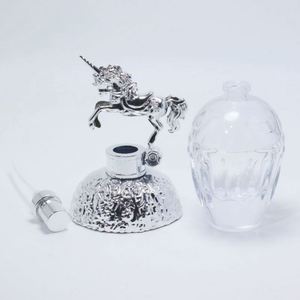 Wholesale Luxury Ladies Perfume <b>Oil</b> Glass Bottles Custom Color Fragrance Unique Shape 50ml 80ml Hot Stamping Pump <b>Sprayer</b> - Product Image 3