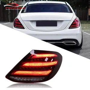 Upgrade Maybach Style Full LED Rear Lamp Rear light Assembly for Mercedes-Benz E class W213 2016-2020 taillight tail light