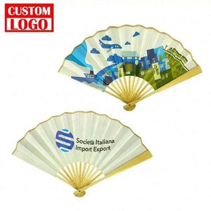 Abanico de Mano Plegable con Impresión Personalizada a Precio de Fábrica, Regalo Empresarial para Publicidad y Promoción - Product Image 4