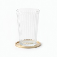Sous-verre rond en laiton brillant Maxery Porte-gobelet Sous-verre en laiton Sous-verre en laiton Set Accessoires Plateau à thé Quincaillerie en cuir Décoration de table
