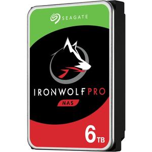 Sea gate – disque dur de 7.2 pouces Iron Wolf Pro, 6 to, 3.5 K RPM, SATA 6Gbs 512e, <span class=keywords><strong>ST6000NE000</strong></span> - Product Image 1